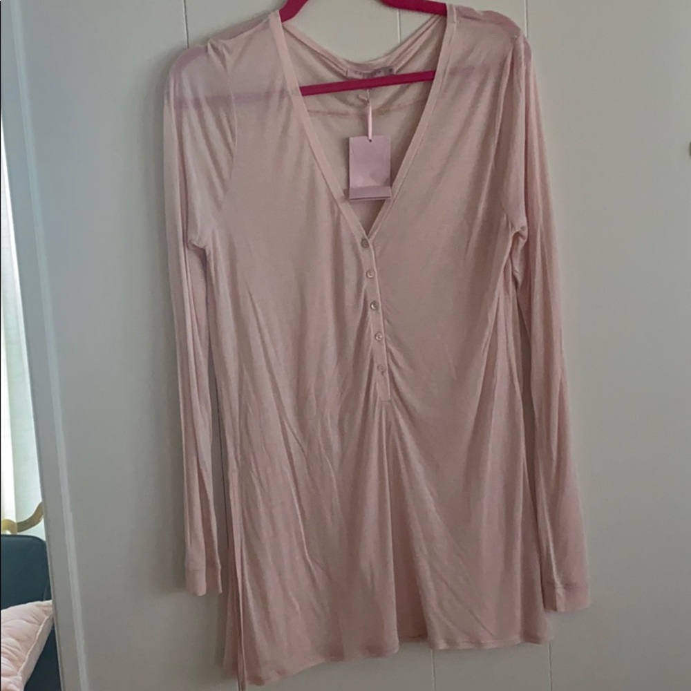 Calypso St. Barth Libertra Tee LS NWT Sz M